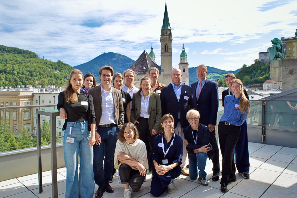 Gruppenfoto der 1. Generation der Österreich-Runde