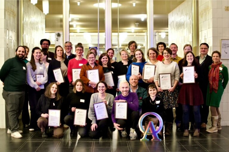 Zertifikatsverleihung der 9. Generatzion der Bund-Runde, in der Oper Leipzig