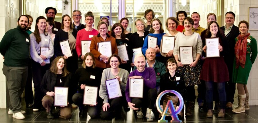 Zertifikatsverleihung der 9. Generatzion der Bund-Runde, in der Oper Leipzig